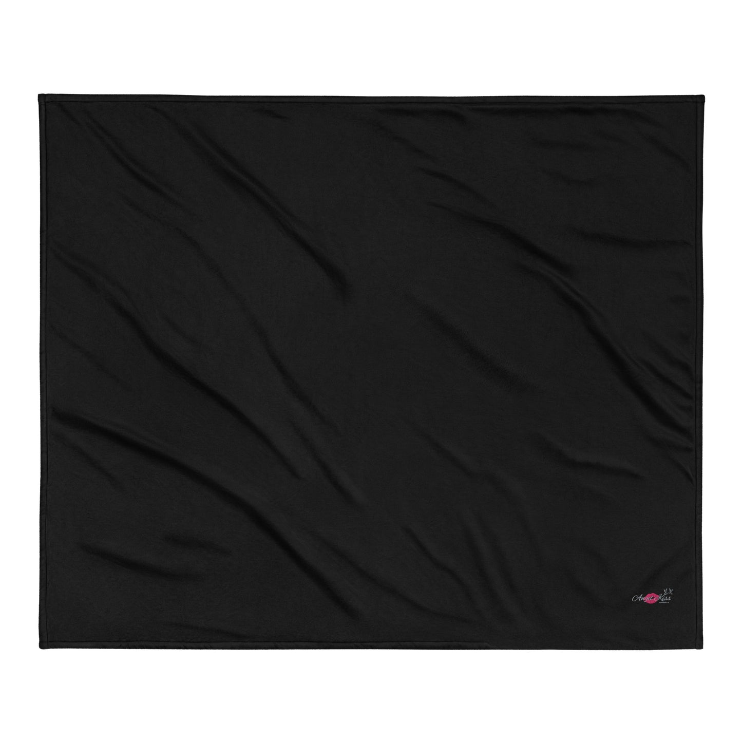 Black Sherpa throw blanket